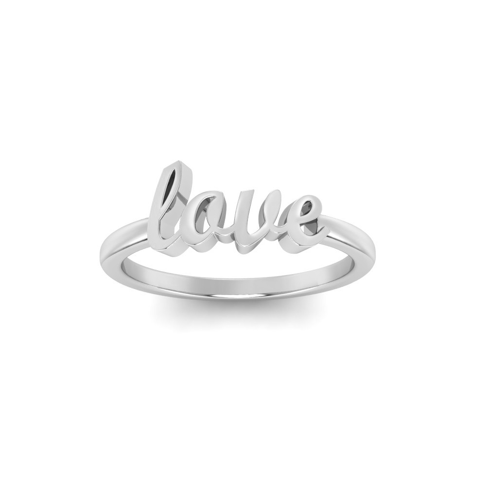 Love Script Ring