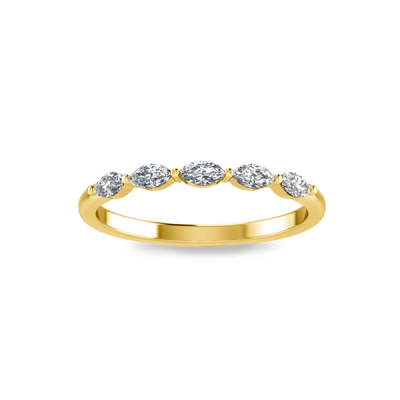 Marquise Diamond Band