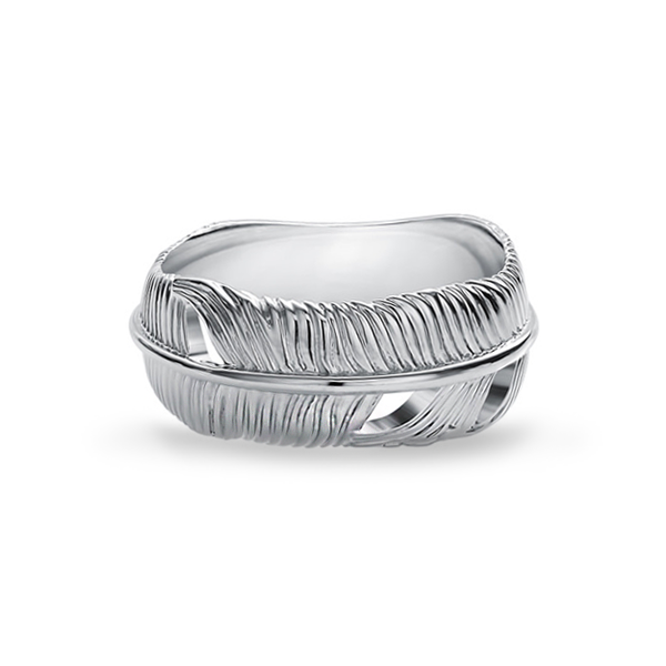 Large Feather Ring