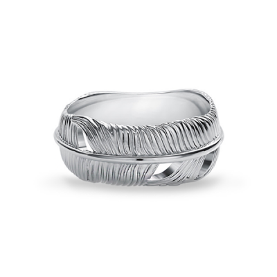 Large Feather Ring