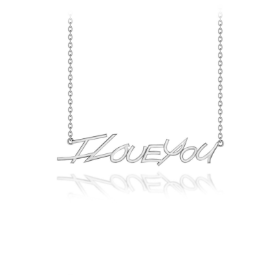 Custom NFT Signature Necklace