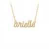Pavé Personalized Script Name Necklace