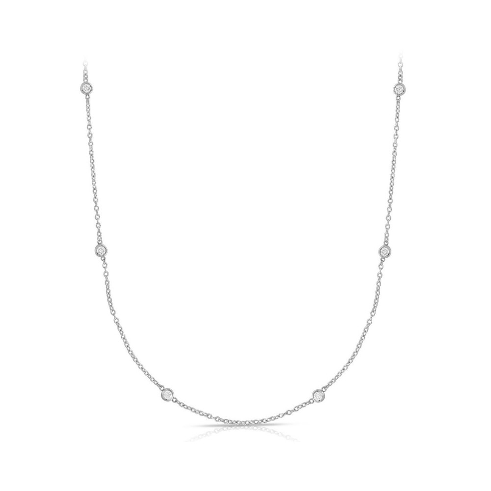.50 Ctw Diamonds By The Yard Necklace