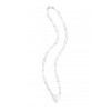 Silver Heart Shape Paperclip Necklace