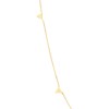 Gold Triangle Spike Necklace