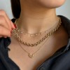 .25 Ctw Multi Drop Diamond Necklace