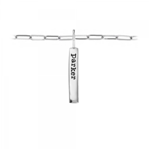 Paperclip Chain Name Necklace
