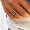 Evil Eye Birthstone Ring Stack