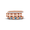 Goddess Birthstone Ring Stack