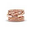 Endless Love Personalized Ring Stack