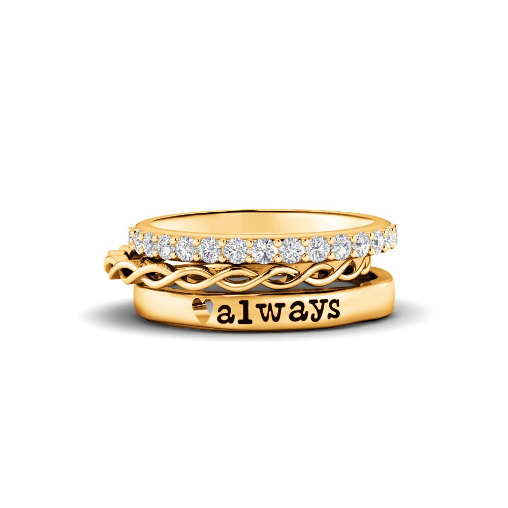Always Promise Ring Stack