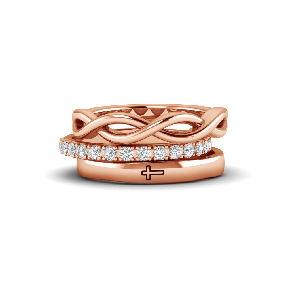 Just Believe Ring Stack