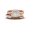 Eye Love It Personalized Engagement Ring Stack