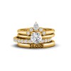 Diamond Dreamy Personalized Engagement Ring Stack