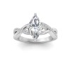 1.5 Ct Marquise Diamond & .33 Ctw Classic Twisted Vine Engagement Ring