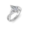 1.5 Ct Marquise Diamond & .33 Ctw Classic Twisted Vine Engagement Ring