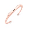 Personalized Flat Top Cuff