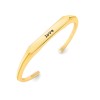 Personalized Flat Top Cuff