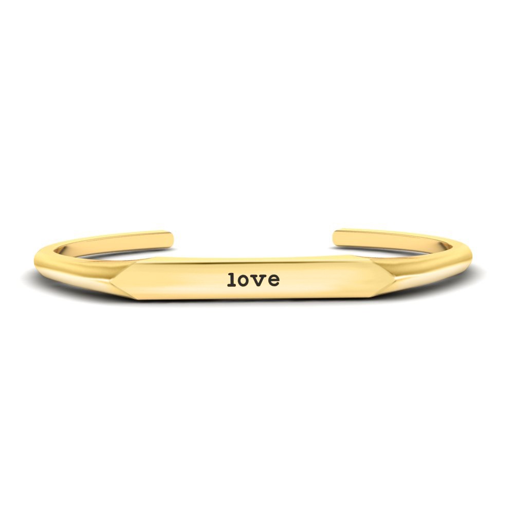 Personalized Flat Top Cuff