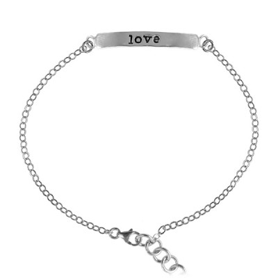 Personalized Bar Bracelet