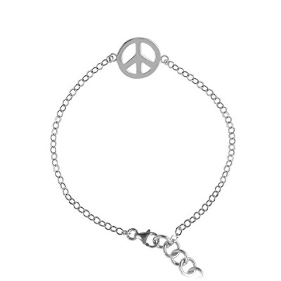 Peace Sign Bracelet
