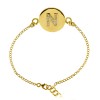 Alphabet Stone Bracelet N