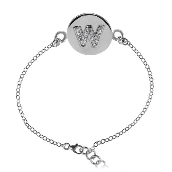 Alphabet Stone Bracelet W