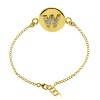 Alphabet Stone Bracelet W