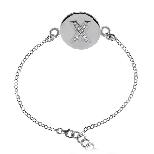 Alphabet Stone Bracelet X