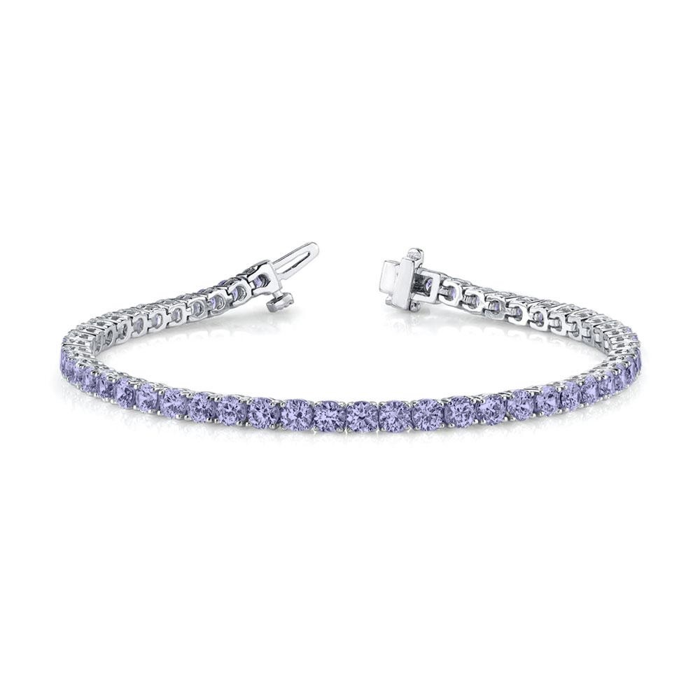 7 Ctw Alexandrite Birthstone Classic Tennis Bracelet