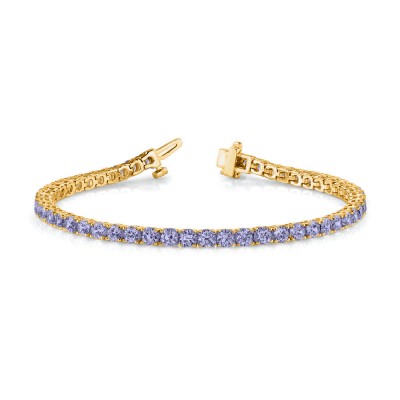 4 Ctw Alexandrite Birthstone Classic Tennis Bracelet