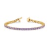 4 Ctw Amethyst Birthstone Classic Tennis Bracelet