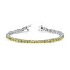 7 Ctw Citrine Birthstone Classic Tennis Bracelet