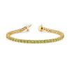 7 Ctw Citrine Birthstone Classic Tennis Bracelet
