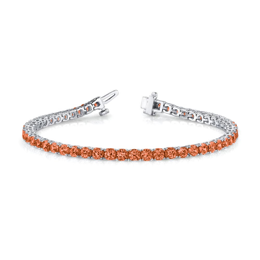 4 Ctw Garnet Birthstone Classic Tennis Bracelet