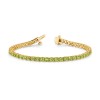 4 Ctw Peridot Birthstone Classic Tennis Bracelet