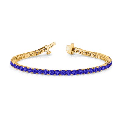 4 Ctw Sapphire Birthstone Classic Tennis Bracelet