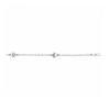 Silver Seashell Anklet