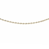 Silver Two-Tone Twisted Anklet