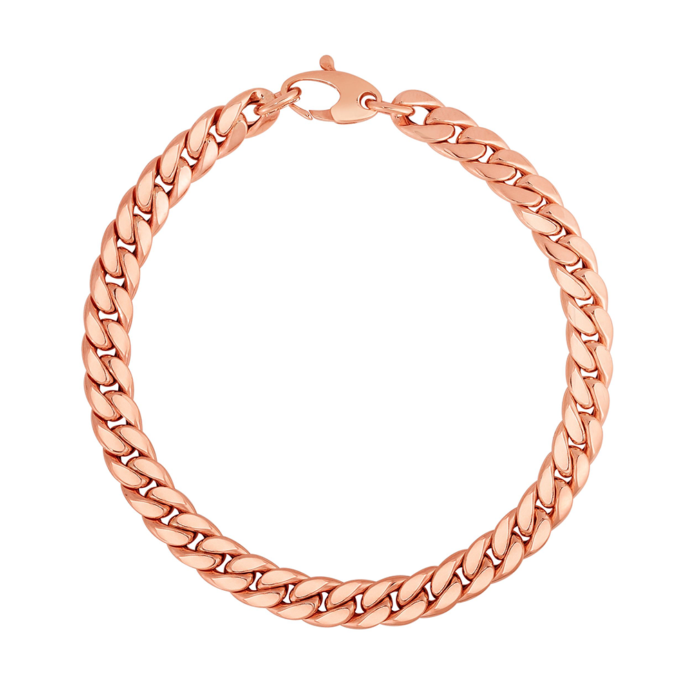 Gold Classic Cuban Link Bracelet