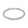 3.5mm Gold Rolo Link Chain Bracelet