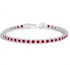 2 Ctw Ruby Birthstone Bezel Set Tennis Bracelet