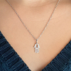Pavé Hamsa Charm