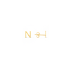 Gold Initial Stud Earrings  N