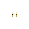 Gold Thick Mini Huggie Earrings