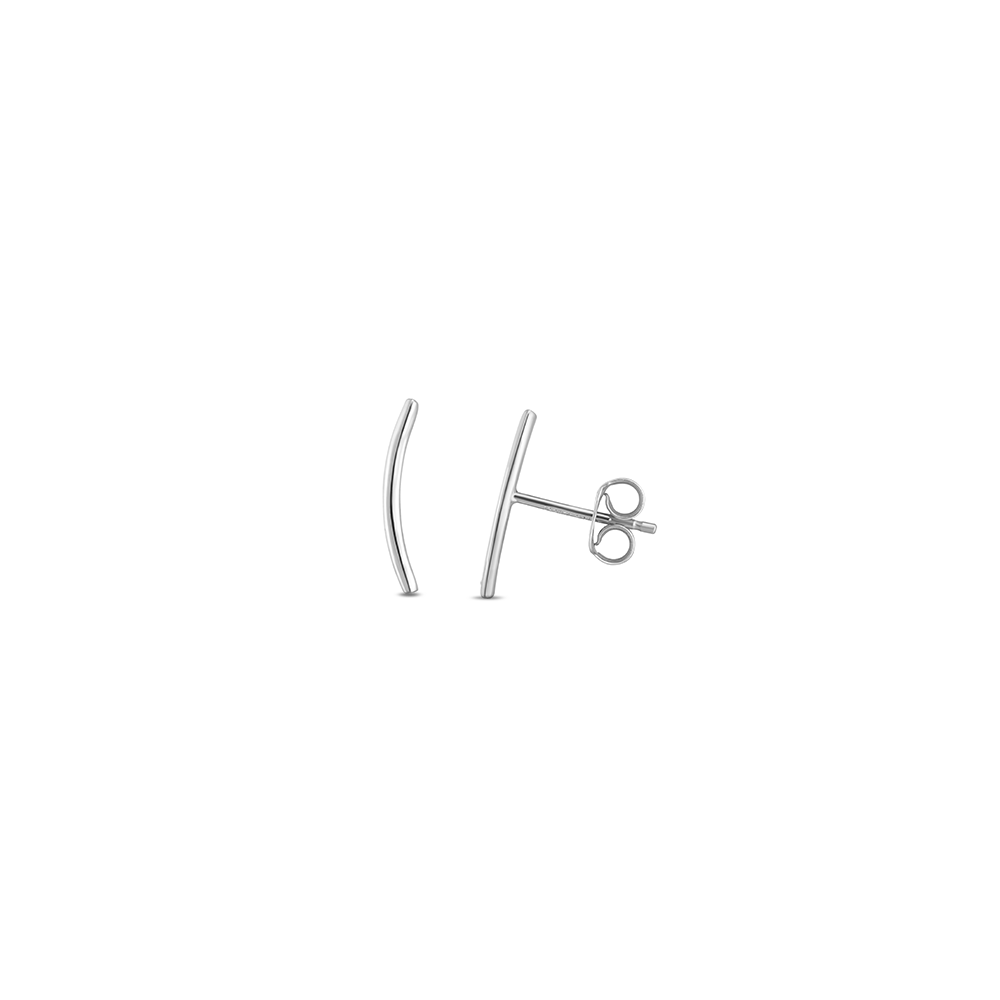 Gold Thin Bar Ear Climber