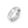 Classic Moissanite Wedding Ring