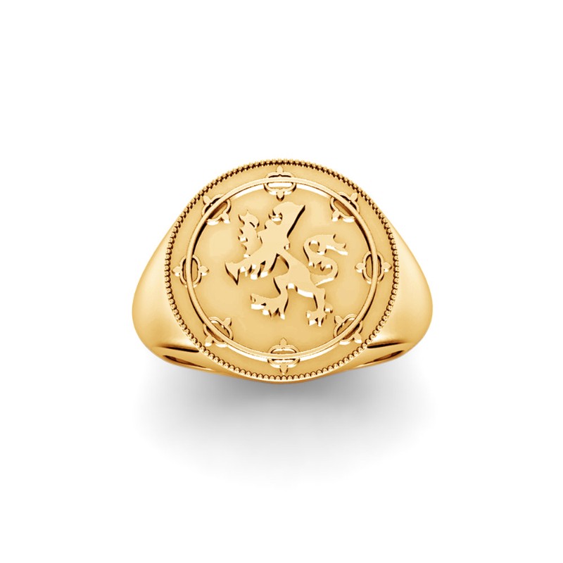 Signet Coin Ring