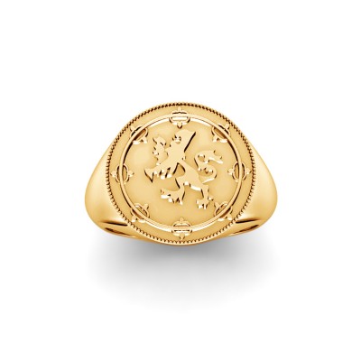 Signet Coin Ring