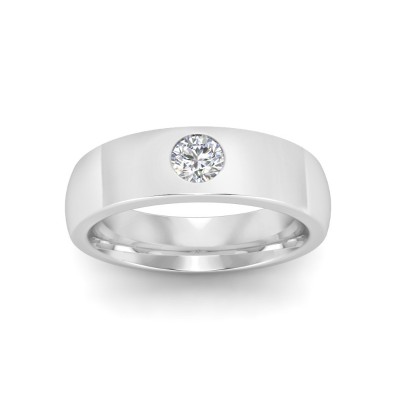 Moissanite Classic Wedding Ring